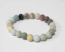 Load image into Gallery viewer, Natural Semi Precious Stone Stretch Bracelets
