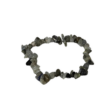 Load image into Gallery viewer, Natural Semi-Precious Stone Stretch Chip Bracelets
