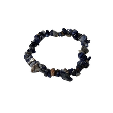 Load image into Gallery viewer, Natural Semi-Precious Stone Stretch Chip Bracelets
