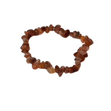 Load image into Gallery viewer, Natural Semi-Precious Stone Stretch Chip Bracelets
