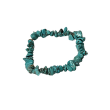 Load image into Gallery viewer, Natural Semi-Precious Stone Stretch Chip Bracelets
