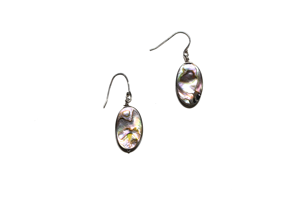 Crystal & Sterling Silver Droplet Earrings