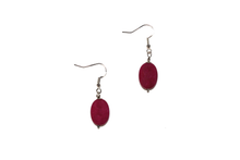 Load image into Gallery viewer, Crystal &amp; Sterling Silver Droplet Earrings
