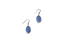 Load image into Gallery viewer, Crystal &amp; Sterling Silver Droplet Earrings
