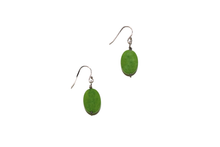 Load image into Gallery viewer, Crystal &amp; Sterling Silver Droplet Earrings
