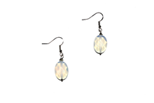 Load image into Gallery viewer, Crystal &amp; Sterling Silver Droplet Earrings
