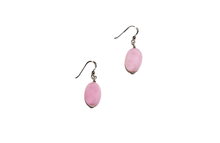 Load image into Gallery viewer, Crystal &amp; Sterling Silver Droplet Earrings
