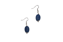 Load image into Gallery viewer, Crystal &amp; Sterling Silver Droplet Earrings
