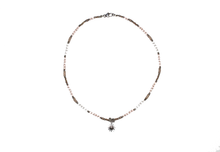 Load image into Gallery viewer, Sterling Silver &amp; Semi Precious Stones &amp; Crystal Necklace
